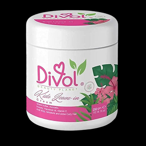 ديفول كريم تصفيف ليف ان للاطفال مخصص للشعر الكيرلي و المجعد 250 مل - Divol