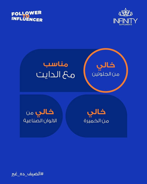 فيتامين انفينيتى بيوفيتا للأظافر والبشرة والشعر 30 قطعة - Infinity Biovita