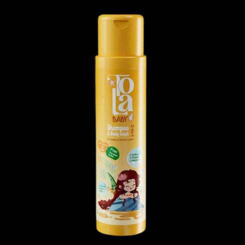 تولا شامبو للاطفال لترطيب الشعر و البشرة 250 مل - Tola