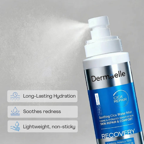 ديرمايل هايلو ريبير سيكا ووتر ميست بخاخ لترطيب وتهدئة البشرة الحساسة 200 مل - Dermaelle