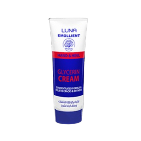 Luna Emollient Cream with Glycerin for Hands and Heels 40 gm - Luna