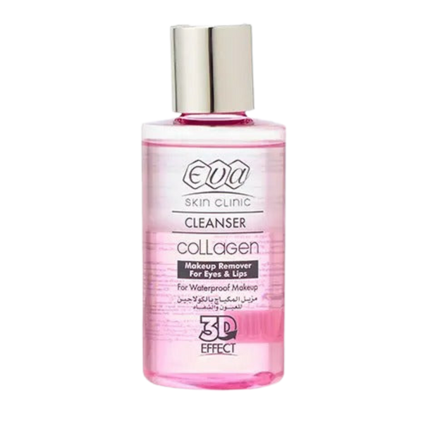 ايفا سكين كلينك كولاجين مزيل المكياج العيون و الشفاه 150 مل - Eva