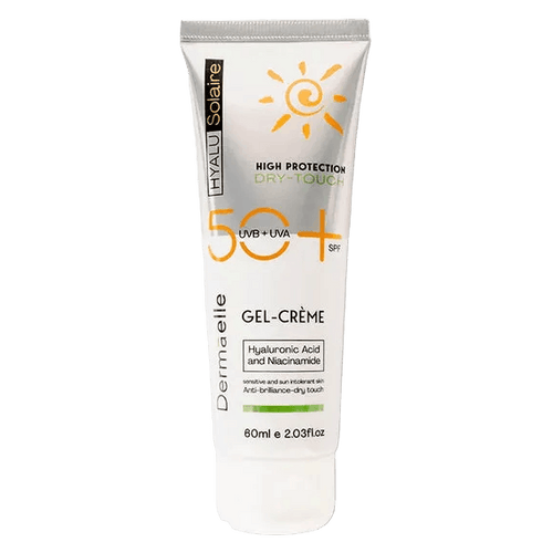 ديرمايل هيالو سولير جل كريم SPF 50+ لحماية البشرة الدهنية والمختلطة 60 مل - Dermaelle