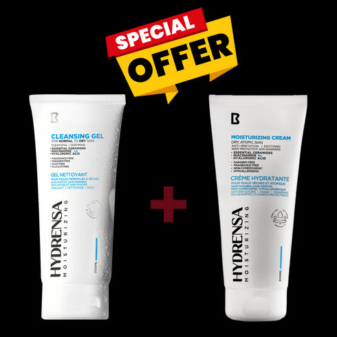 عرض حصري: كولاجرا هيدرينسا غسول الوجه جل + هيدريسنا كريم مرطب