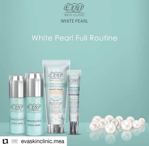 Eva Skin Clinic White Pearl Exfoliator for Face Brightening with White Pearl Extract - 100 ml -Eva