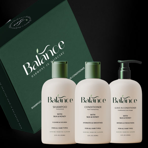 بالانس بوكس العناية بالشعر للترطيب و تغذية الشعر (3 منتجات) - Balance