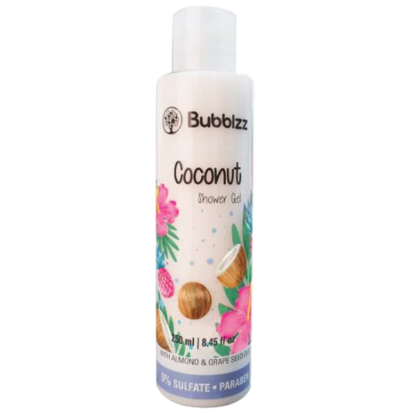 بابلز شاور جل للاستحمام برائحة جوز الهند 250 مل - Bubblzz