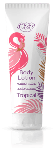 Eva Skin Care Body Lotion for Effective Moisturizing Tropical 240 ml