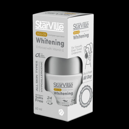 Starville Whitening Roll-On Deodorant with Lavender Scent 60 ml - Starville