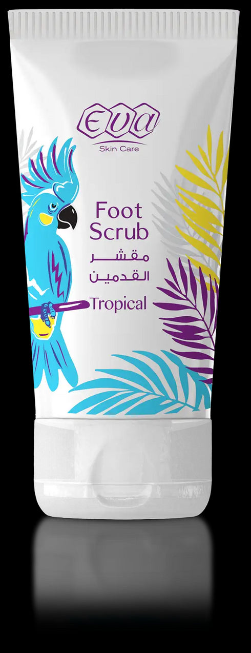 ايفا سكين كير كريم مقشر للقدمين تروبيكال 60 مل - Eva