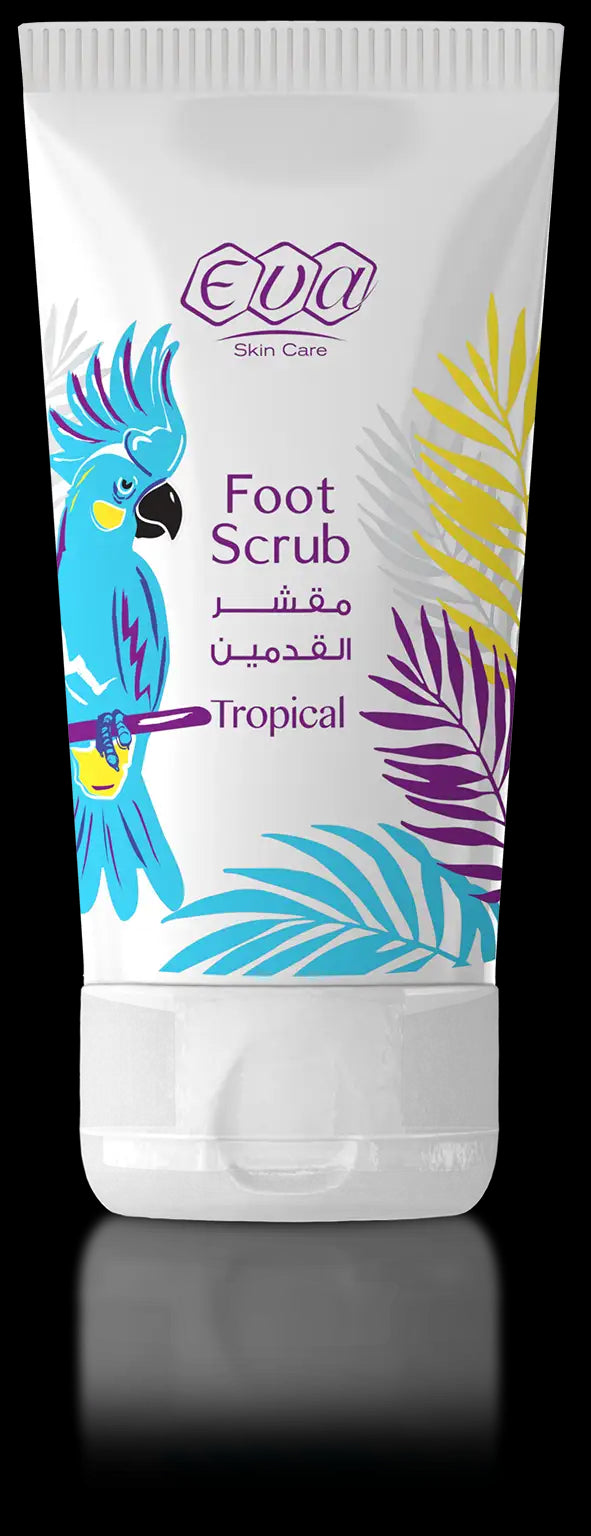ايفا سكين كير كريم مقشر للقدمين تروبيكال 60 مل - Eva
