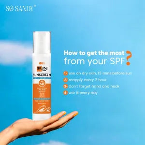 سو ساندى صن أند صن جيل واقى من الشمس بمعامل حماية (spf 50) 50 مل - So Sandy