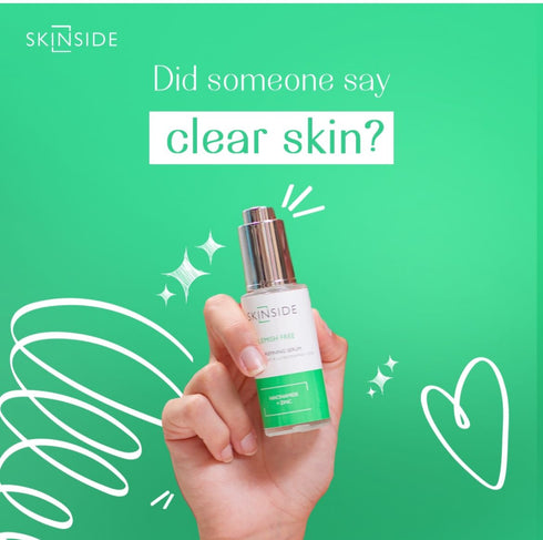 Skinside Niacinamide Serum 10% + Zinc 1% 25 ml - Skinside