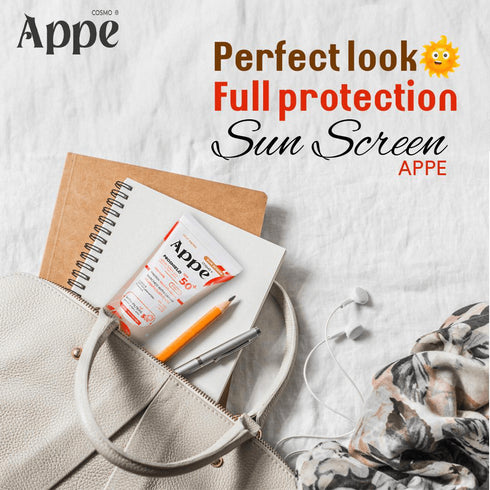 ابى صن سكرين واقى من الشمس ملون بدرجة فاتحة بمعامل حماية (50+) 60 مل - Appe
