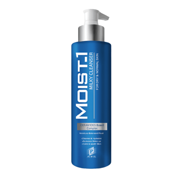 مويست وان غسول الوجه بالحليب للبشرة الجافة و العادية 200 مل - Moist 1