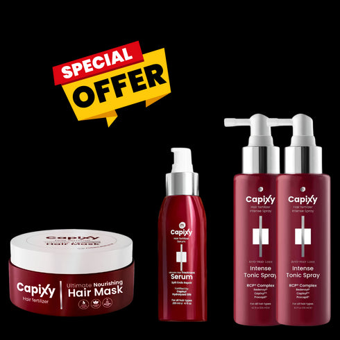عرض حصري : 2 كابكسى انتنس سبراي + كابكسى سيروم + هير ماسك