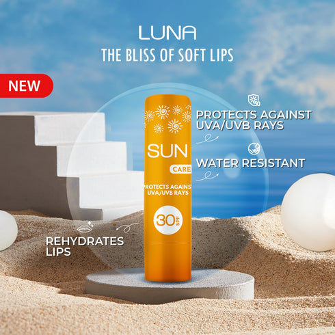 Luna Sunscreen Lip Balm SPF 30 3.5g - Luna