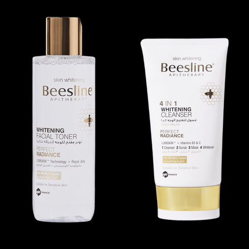 Beesline Offer Whitening Facial Wash 4 in 1 150 ml + Whitening Facial Toner 200 ml - Beesline