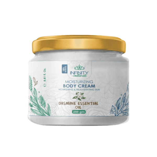 Infinity Natural Moisturizing Body Cream with Jasmine Oil 250 gm - Infinity