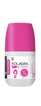 كولاجرا رول اون مزيل رائحة العرق للتبييض برائحة حلوى القطن - خالي من الكحول وأملاح الألومنيوم والبارابين 60 مل - Kolagra
