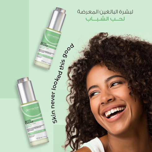 Dermactive Active Clear Concentrated Serum for Correcting Blemishes for Oily and Mixed Skin 30 ml - Dermactive