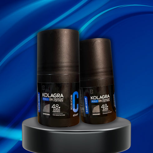 كولاجرا مزيل عرق رول اون للرجال ايكونك سينت 60 مل - kolagra