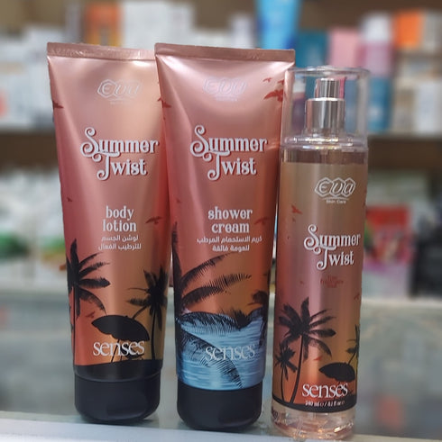 ايفا سكين كير لوشن لترطيب الجسم سمر تويست 240 مل - Eva Skin care