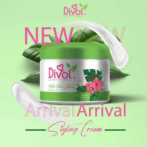 Divol Cream for Styling Children's Hair 200ml - Divol