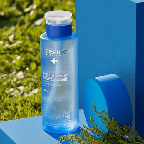 بيزلين عرض ماء ميسيلار لاناره فوريه بدون عطر للبشرة الحساسة (400 مل + 100 مل) عرض (1+1) - Beesline