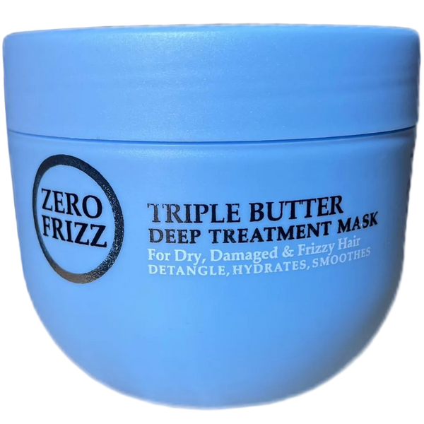 زيرو فريز ماسك تريبل باتر لعلاج وترطيب الشعر الجاف والهايش 470 مل - Zero Frizz