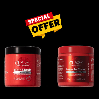 كلاري عرض حصري ماسك و كريم ليف ان الشعر - Clary