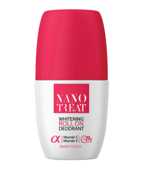 نانوتريت مزيل العرق - خالي من الألومنيوم والبارابين - برائحة الخوخ 50 مل - Nanotreat