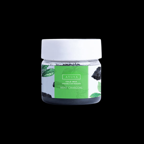 افوفا شمع بارد لازالة الشعر برائحة الفحم و النعناع 228 جم - Avuva
