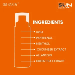 سو ساندى صن أند صن سبراى مهدئ للبشرة بعد التعرض للشمس 125 مل - So Sandy