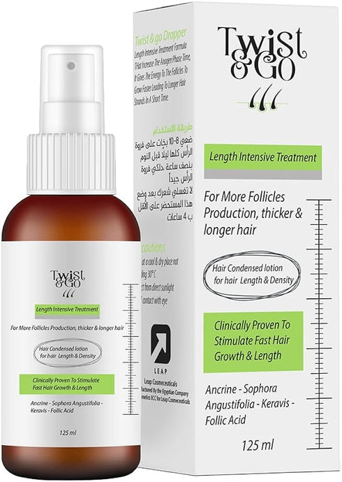 Twist & Go hair lengthening spray 125 ml - Twist & Go