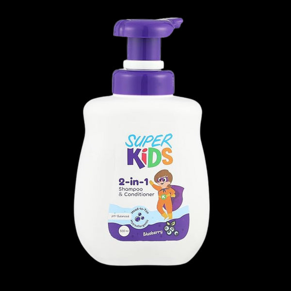 سوبر كيدز سائل استحمام بابل للأطفال 300 مل - Super kids