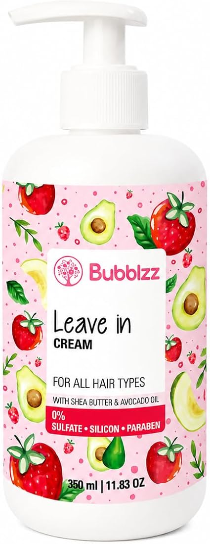 بابلز كريم ليف ان للشعر 350 مل - Bubblzz