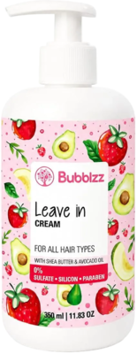 بابلز كريم ليف ان للشعر 350 مل - Bubblzz