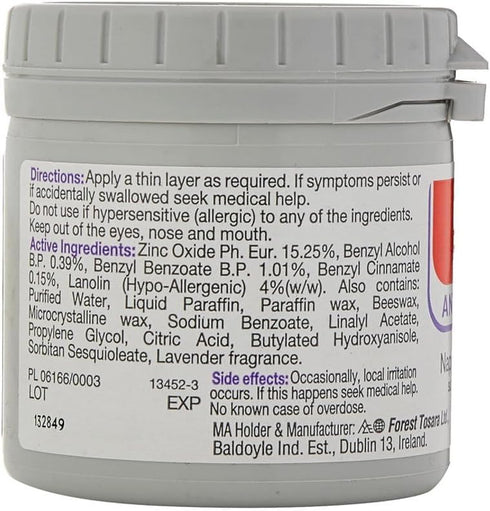 سودو كريم مطهر لعلاج التهابات الحفاضة والإكزيما 125 جم