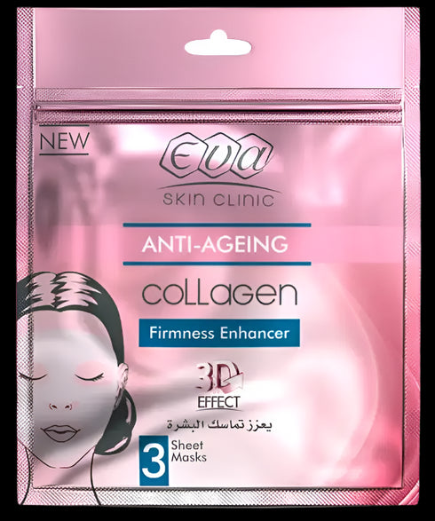 Eva Skin Clinic Collagen Mask (3 Sheets) - Eva