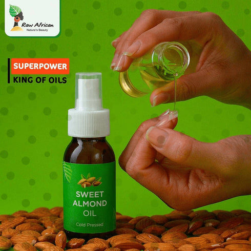 Raw African Sweet Almond Oil 75 ml - Raw African