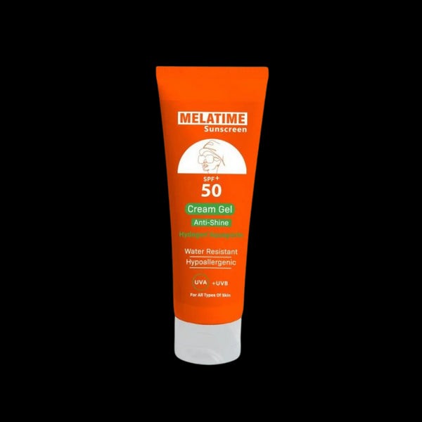 Melatime Sun Screen Cream Gel SPF Protection (+50) 120 ml - Melatime