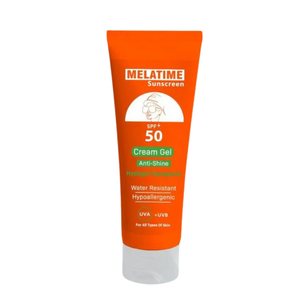 Melatime Sun Screen Cream Gel SPF Protection (+50) 120 ml - Melatime