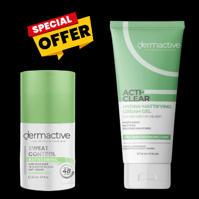 عرض حصري: ديرما اكتيف هيدرا كريم جل + رول اون رفرشنج