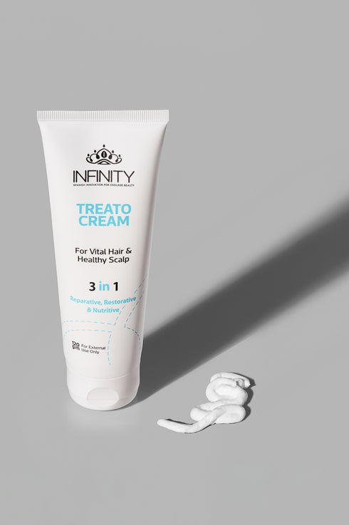انفينيتى تريتو كريم تصفيف الشعر لعلاج الشعر التالف 120 مل - Infinity