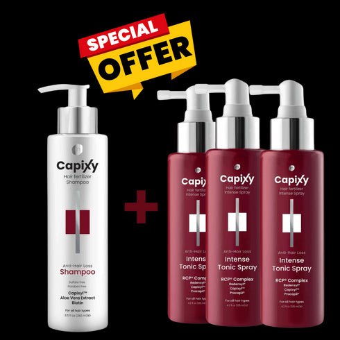 عرض حصري : 3 كابكسى انتنس سبراي + كابكسى شامبو