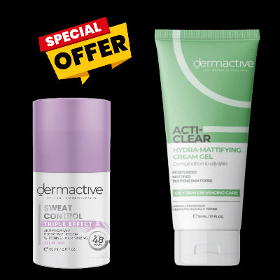 عرض حصري: ديرما اكتيف هيدرا كريم جل + رول اون تريبل ايفكت