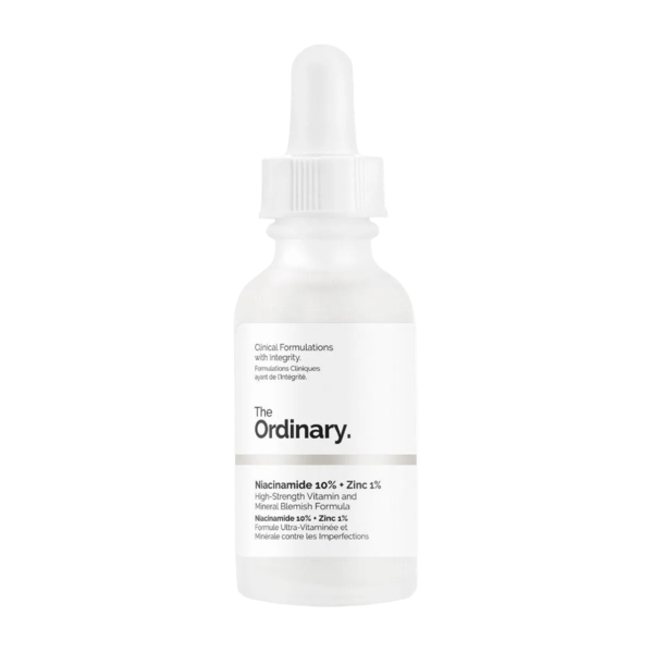 ذا اورديناري سيروم نياسيناميد 10% + زنك 1% لتقليل الحبوب وآثارها 30 مل - The Ordinary