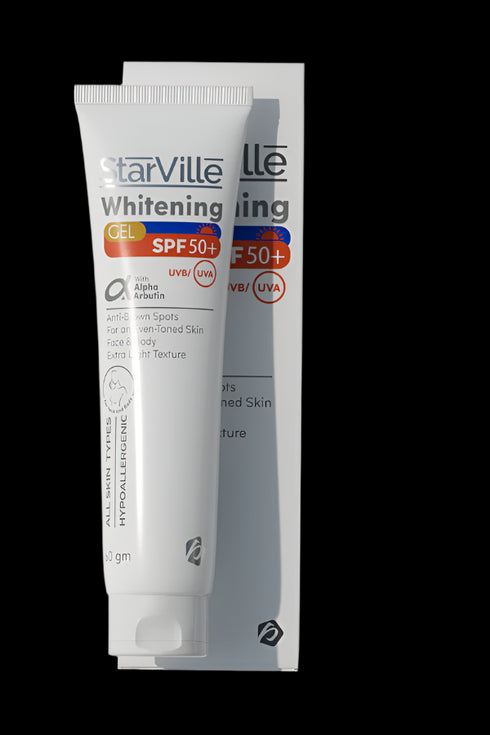 ستارفيل جيل واقى من الشمس لتفتيح البشرة بمعامل حماية (SPF 50) 60 جم - Starville