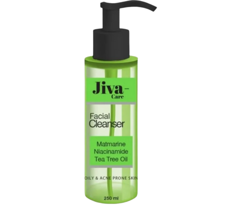 جيفا غسول للبشرة الدهنية والمعرضة للحبوب نياسيناميد 250 مل - Jiva